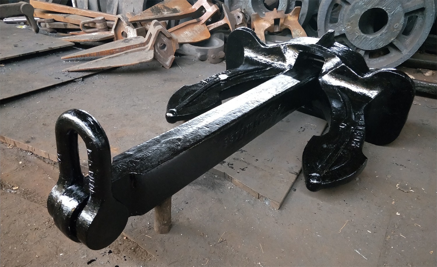 4 kategorier av ankare - Stockless Anchors