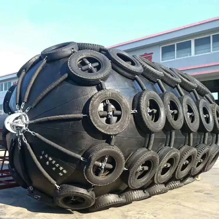 Pneumatisk gummiskärm